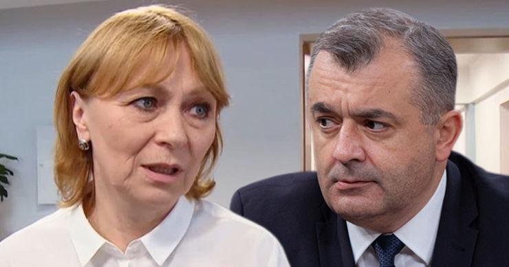 Алла Немеренко вступила в полемику с Ионом Кику. Коллаж Point.md.