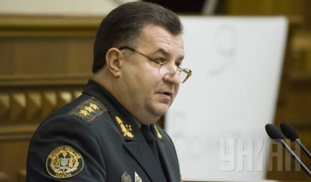 Министр обороны Украины Степан Полторак.