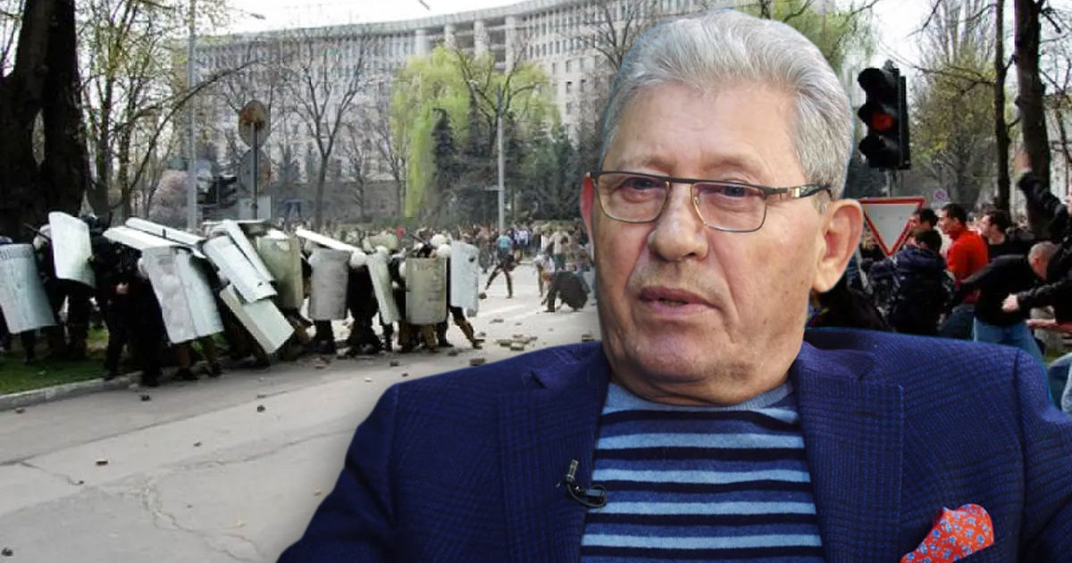 Гимпу о событиях 7 апреля 2009 года: Виновата Москва. Коллаж: Point.md
