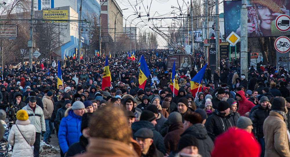 În Moldova vor avea loc marșuri în susținerea statalității. Foto: Sputnik/ Miroslav Rotari