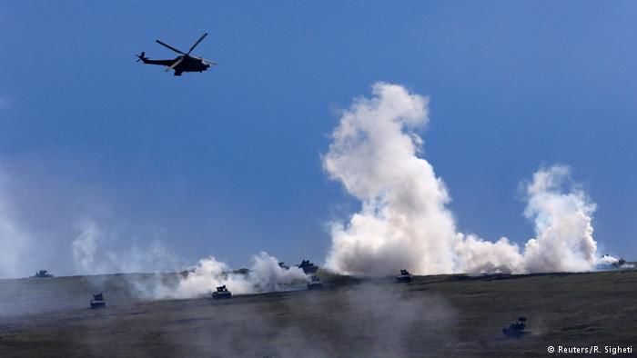 Exercițiul comun "Wind Spring 15" la flancul estic al NATO. Foto: dw.de