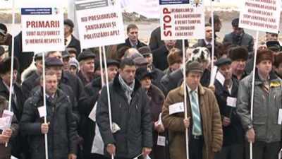 Более пятисот мэров примут сегодня участие в марше протеста на площади Великого Национального Собрания.