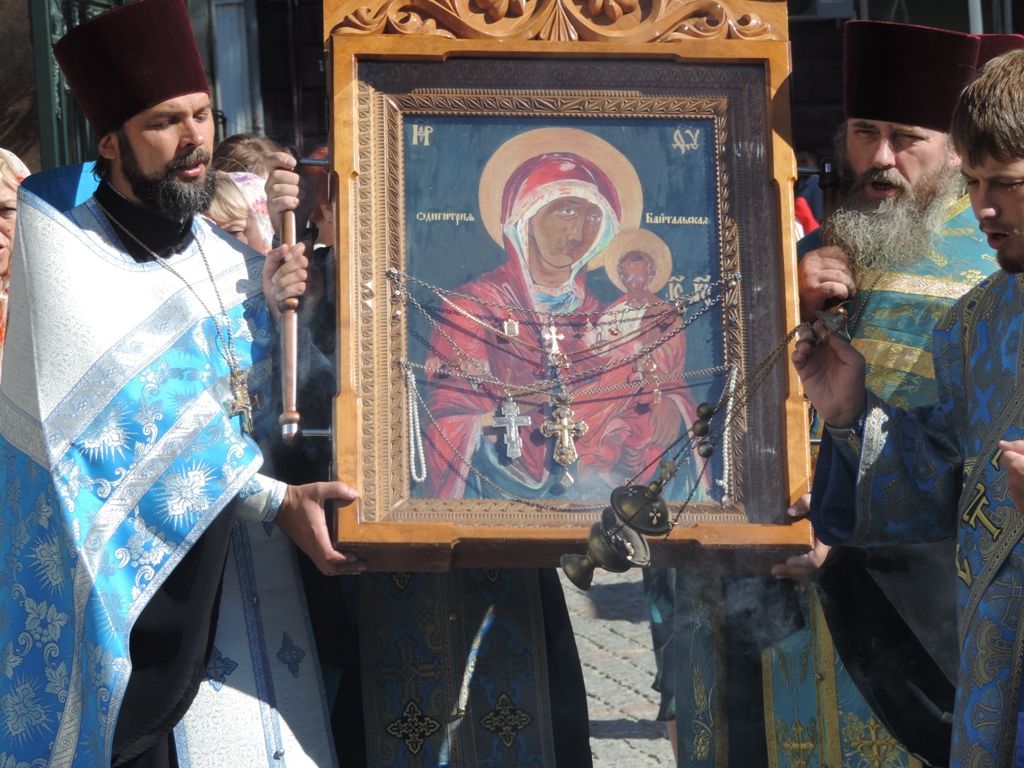 В Бельцы прибыла чудотворная икона.