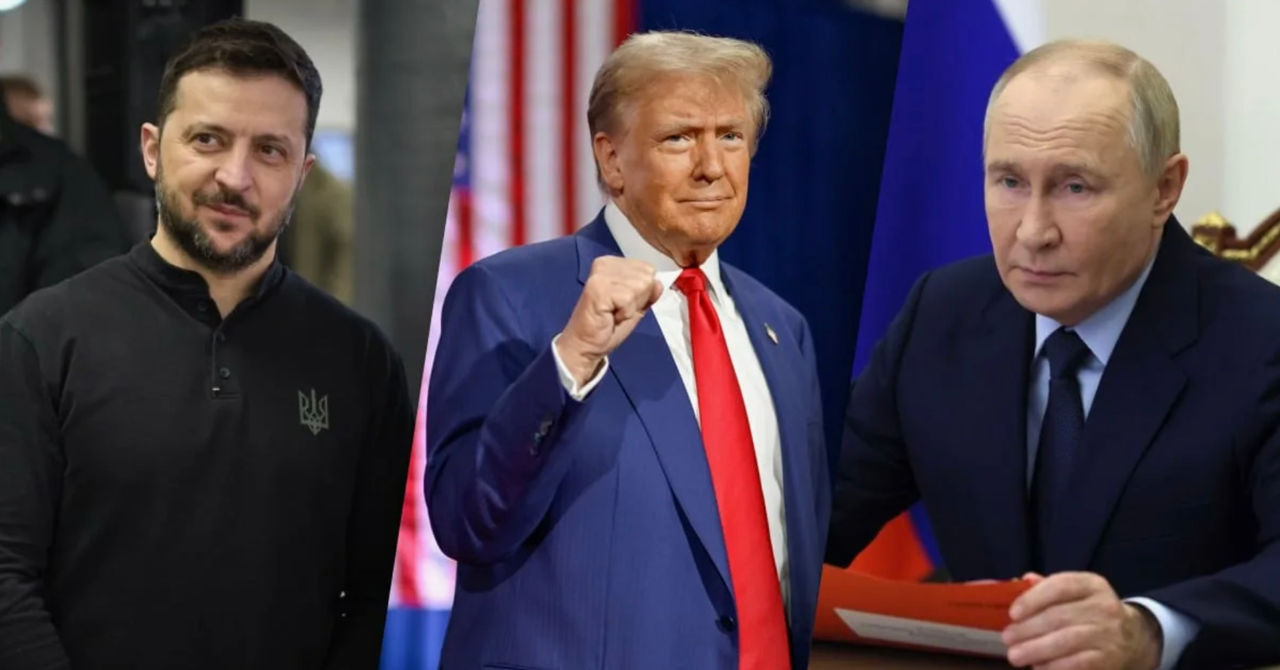 Трамп сравнил Путина и Зеленского с маслом и уксусом.