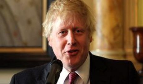 Secretarul britanic pentru afaceri externe, Boris Johnson. Foto: mirror.co.uk