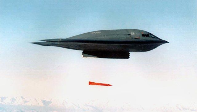 ВВС США подтвердили факт испытания ядерной бомбы B61-12. Фото: AFP