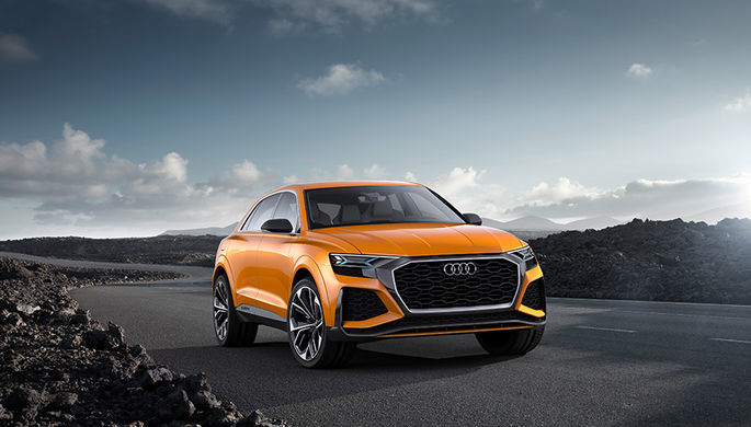 Audi начнет производство новых кроссоверов Q8 и Q4 в 2018 году.