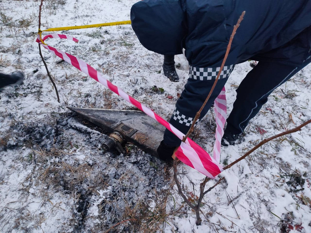 По факту падения обломков ракеты в Бричанах возбуждено уголовное дело.