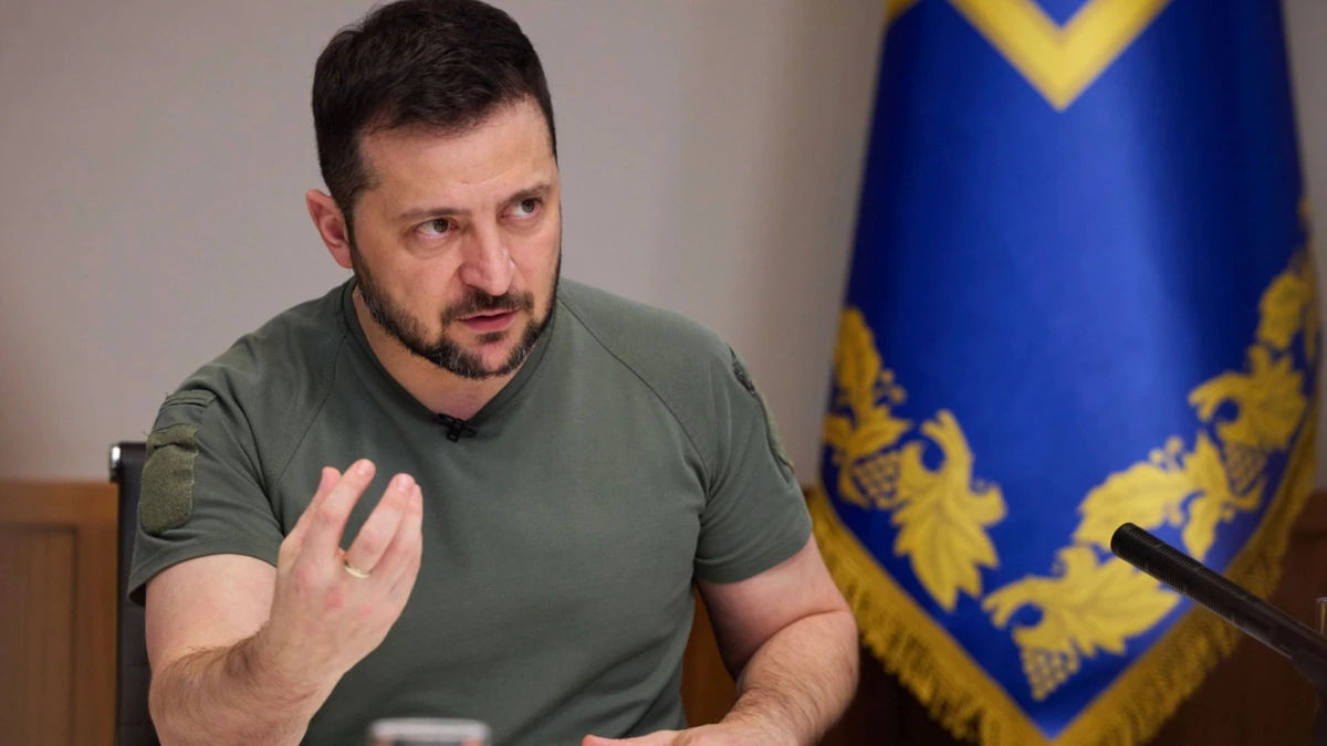 Зеленский назвал условия транзита российского аммиака через Украину.