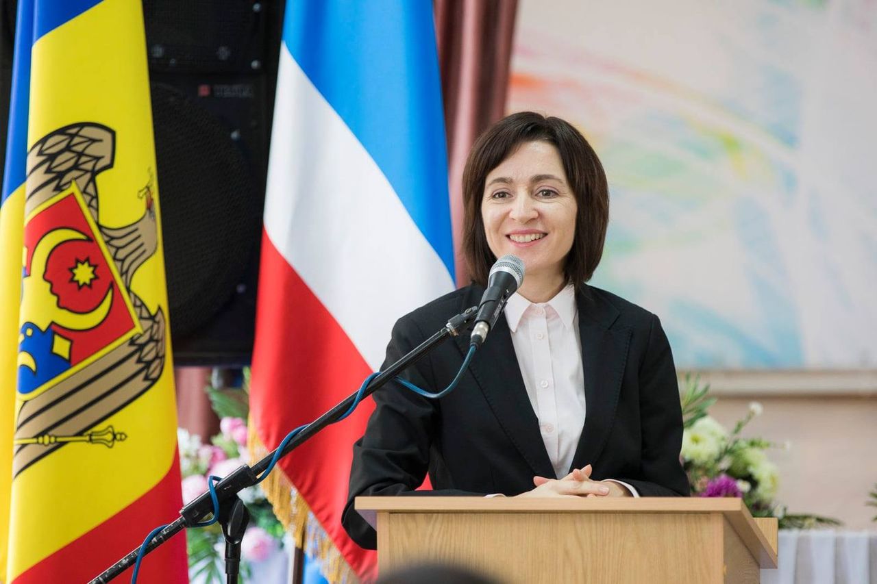 Избранный президент Республики Молдова Майя Санду.