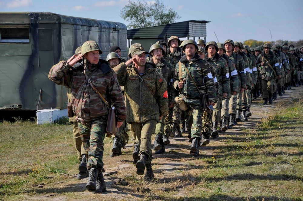 Приднестровские военные провели под Тирасполем тактические учения. Фото: novostipmr.com.