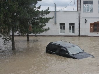 Последствия наводнения в Крымске. Фото ГУ МВД России по Краснодарскому краю