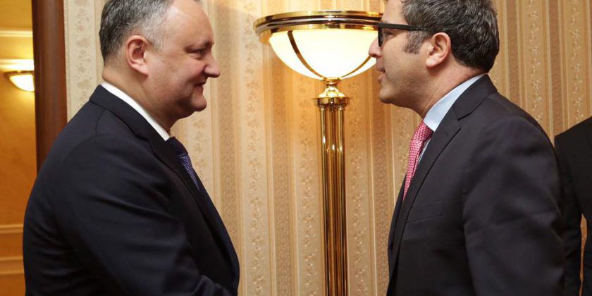 Igor Dodon, președintele R. Moldova, s-a întâlnit cu reprezentanții Fondului Monetar Internațional (FMI). 
