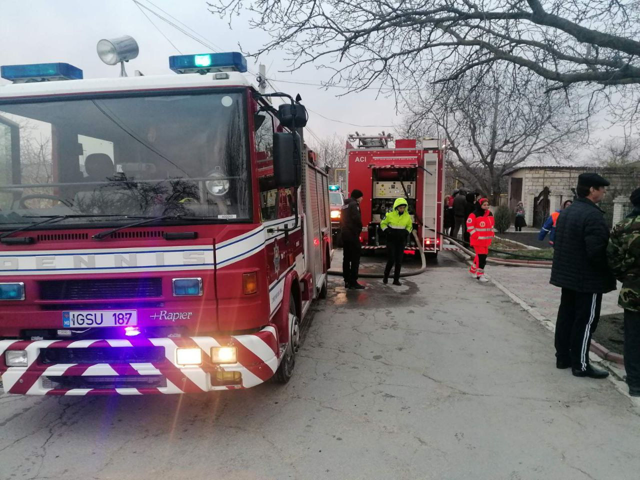 В столице мужчина скончался при пожаре в собственном доме.