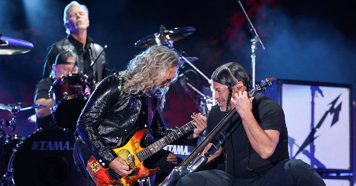 Concertul Metallica a provocat un microcutremur în Grecia.