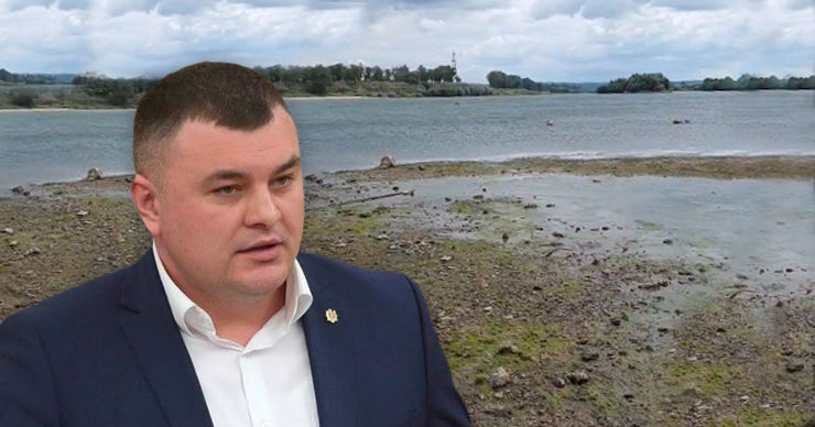 Обмеление Днестра: БКС потребует в парламенте провести слушания. Коллаж: Point.md