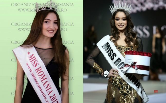 Elvira Bolovan şi Alina Rugină sunt cele două tinere câştigătoare ale aceluiaşi titlul de Miss România 2017.