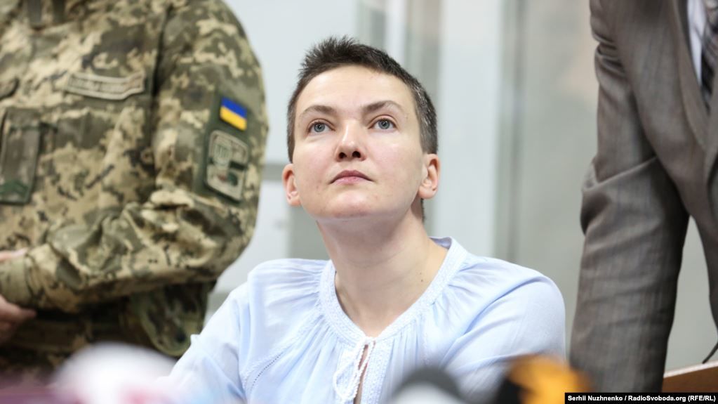 Депутат Верховной рады Надежда Савченко.