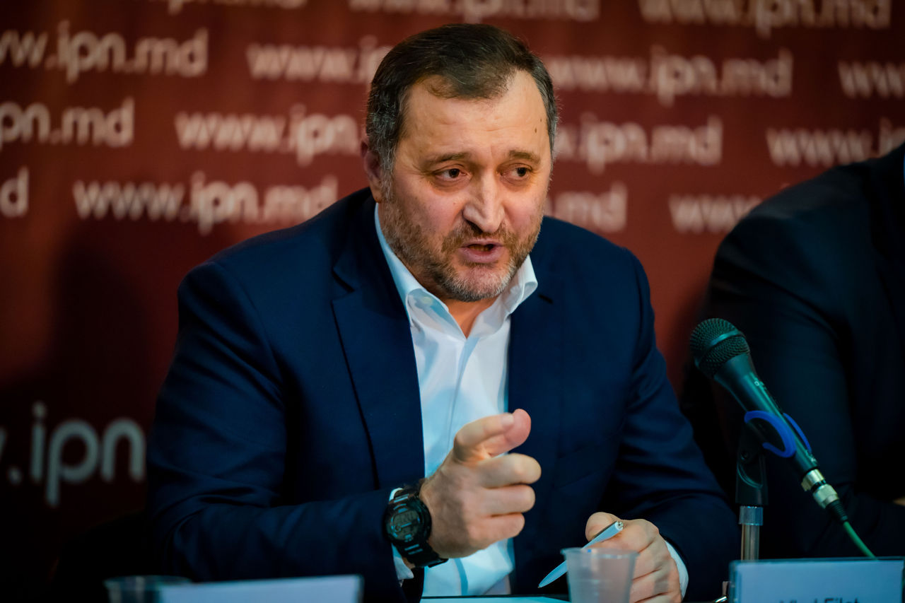 Филат: Проблемы власти не из-за меня, оппозиции или войны, а из-за неумения работать. Фото: Point.md.