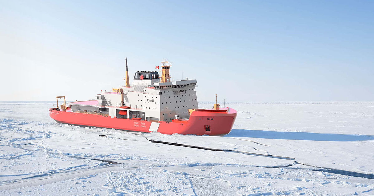 Finlanda începe construcția unui spărgător de gheață pentru Canada, destinat apărării Arcticii.