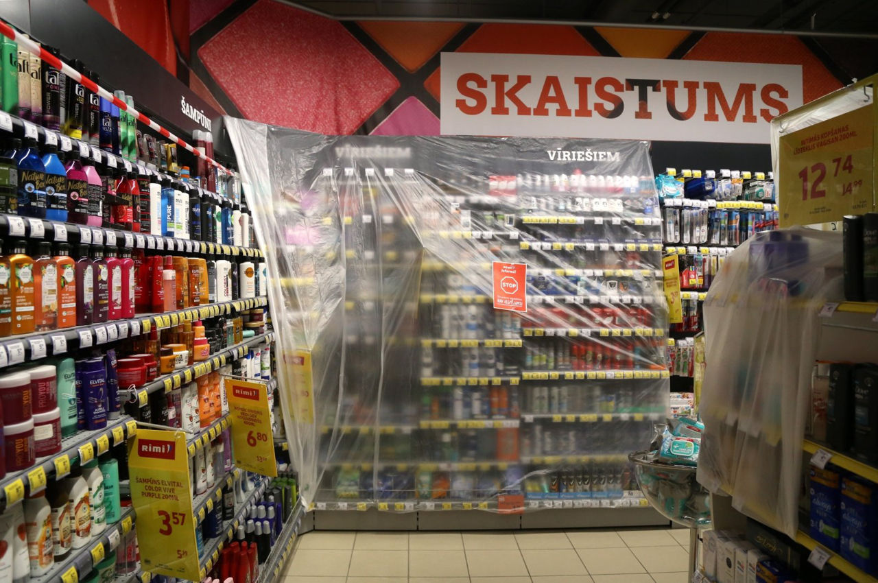 В Латвии подорожали газ и продовольствие.