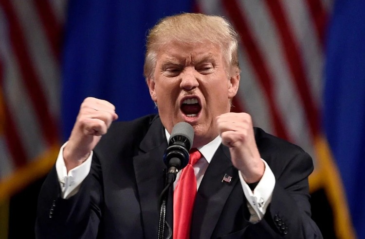  86% опрошенных назвали Трампа "агрессивным" человеком. 