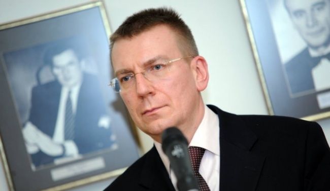 Мнение высказал министр иностранных дел Латвии Эдгар Ринкевична неформальном заседании в Бухаресте.