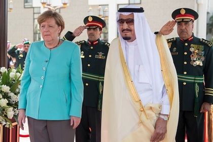 Канцлер Германии Ангела Меркель прибыла с рабочим визитом в Саудовскую Аравию. 