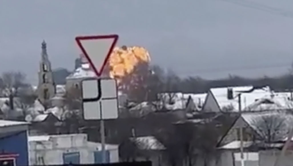 СК РФ: Ил-76 под Белгородом сбили ракетой из Харьковской области.