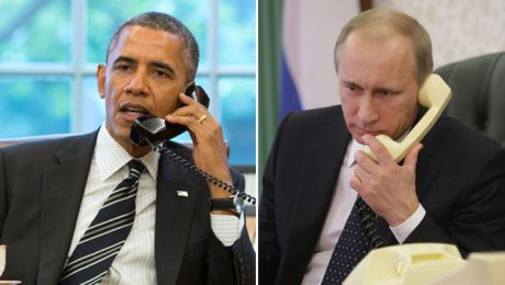 Putin a discutat la telefon cu Obama despre crearea unei coaliții antiteroriste. Foto: bit.ly