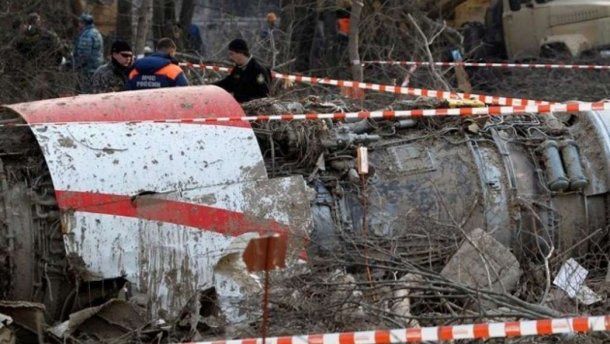 В начале сентября польские следователи осмотрели обломки разбитого самолета Ту-154М.