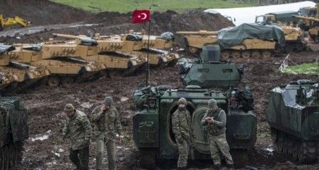 Турция приготовилась в одиночку обезопасить Сирию.