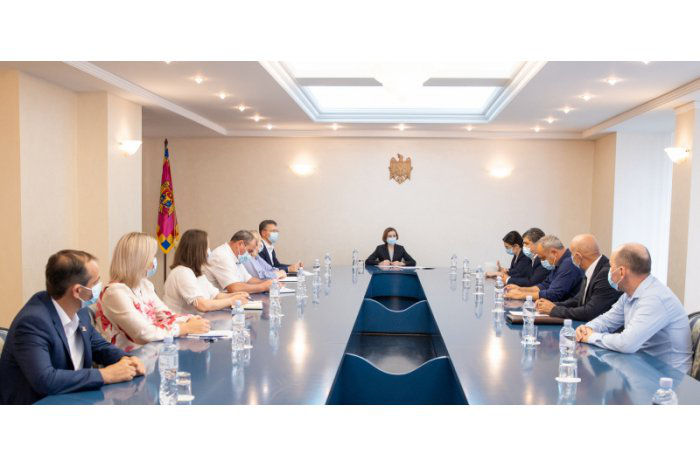 Президент Майя Санду провела встречу с группой примаров.