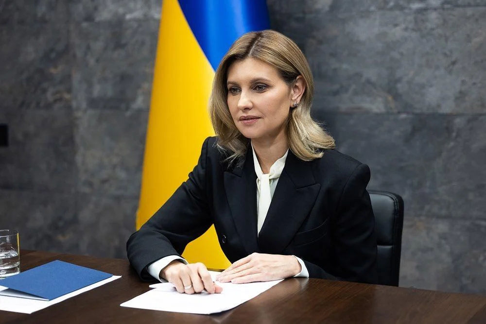 Первая леди Украины Елена Зеленская.