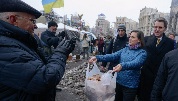 Печеньки Виктории Нуланд действительно были.