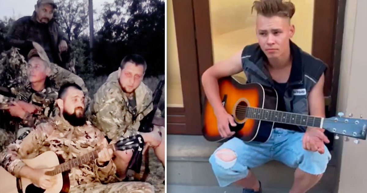 Украинские военные поддержали музыканта, который пел песни Цоя во Львове.