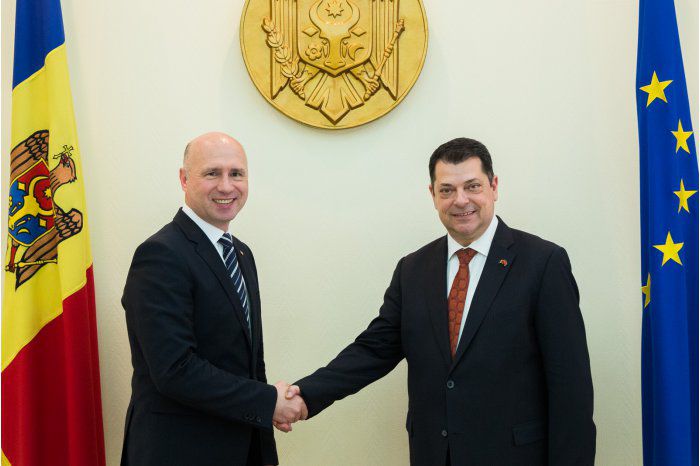 Premierul Pavel Filip l-a primit pe Ambasadorul Turciei în R. Moldova.