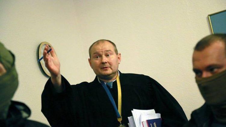 Судья из Украины Николаю Чаус, преследуемый прокуратурой Киева за коррупцию.