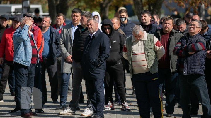 В Комрате прошёл протест в поддержку Александра Стояногло.