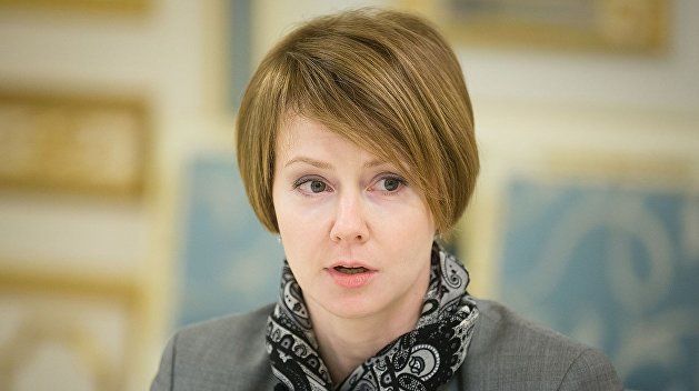 Замглавы МИД Украины Елена Зеркаль.