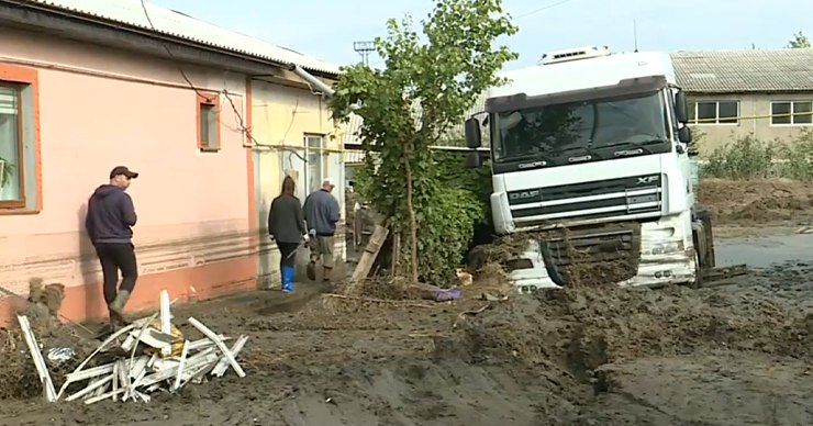 В Комрате убытки из-за прошедших дождей достигли миллионов леев.