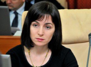 Председатель партии «Действие и солидарность» Майя Санду.