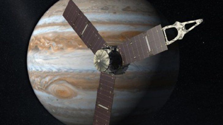 Aurorele gigantice jupiteriene sunt provocate în principal de factorii sistemului intern.