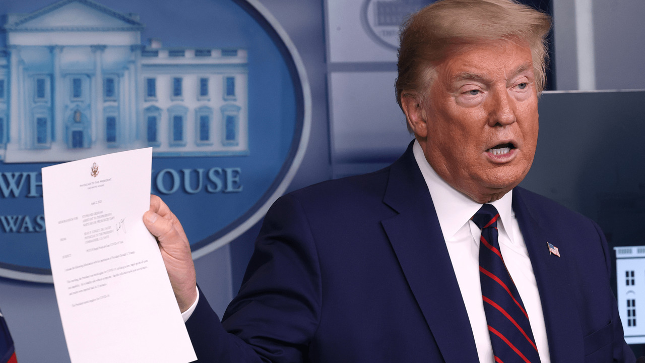 Президент США Дональд Трамп.