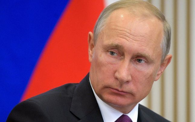 Preşedintele Rusiei, Vladimir Putin.