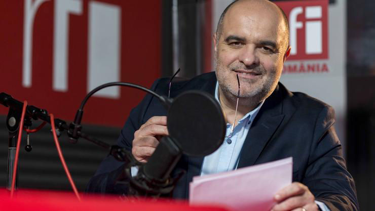 Главный редактор Radio France Romania Овидиу Нахой.