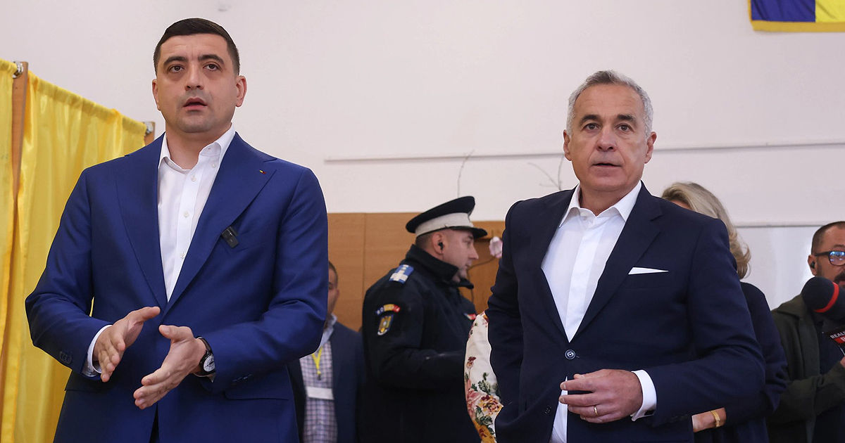 В Румынии полиция попросила Симиона уйти с избирательного участка.