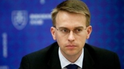 Пресс-секретарь европейской комиссии по вопросам расширения и политике добрососедства Петер Стано. Фото: tymoshenko.ua