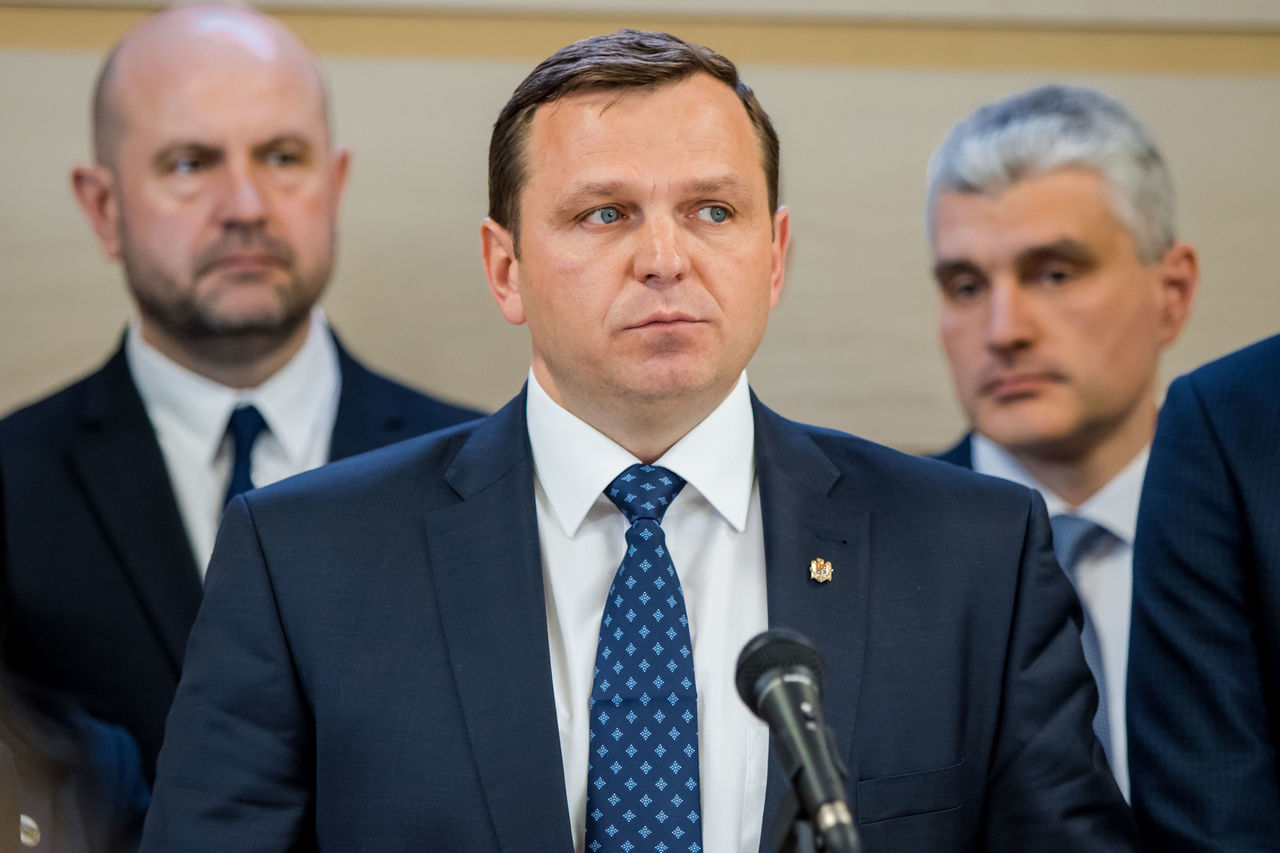 Министр внутренних дел нового правительства Андрей Нэстасе.
