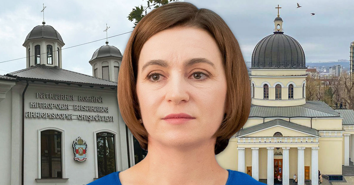 Санду:  Я понимаю прихожан, которые не хотят быть частью церкви, подчиненной Москве. Коллаж: Point.md